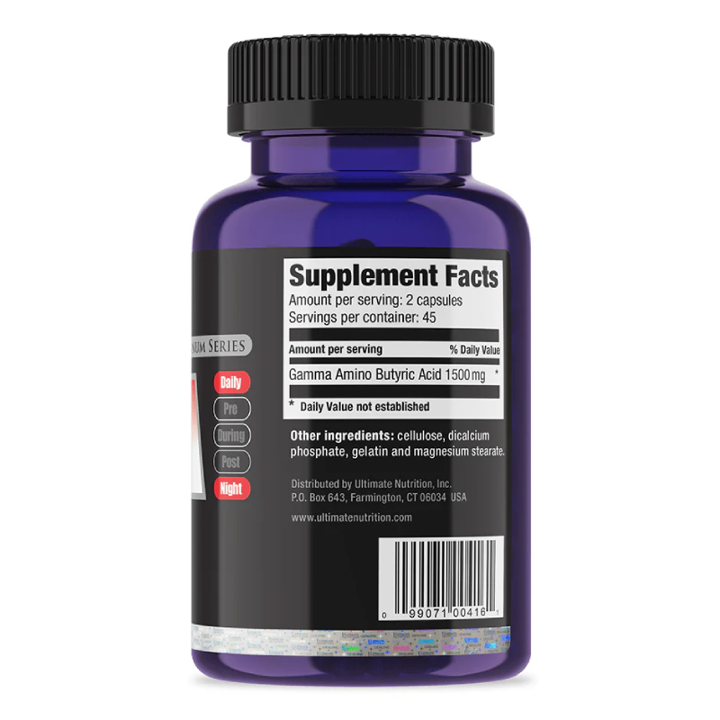 Ultimate Nutrition Premium Gamma Amino Gaba 90 Capsules Best Price in Al Ain